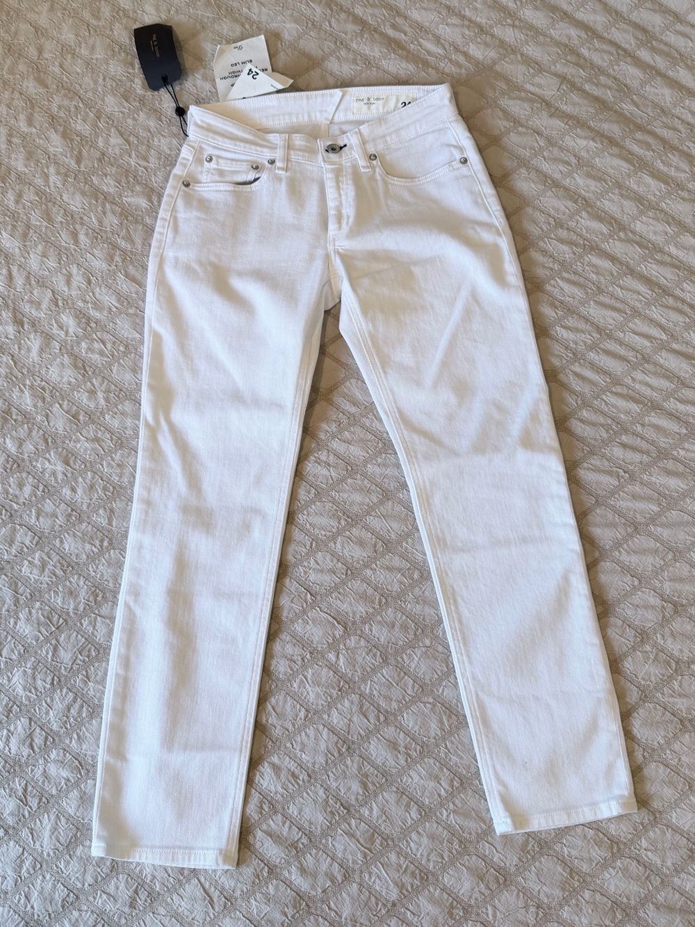 rag & bone Dre Low-Rise Slim Boyfriend Jeans